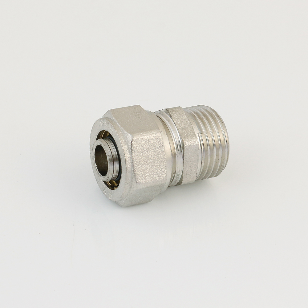 Brass compression fittings for pex-al-pex pipe