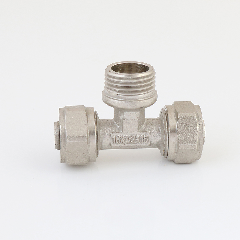 Brass compression fittings for pex-al-pex pipe