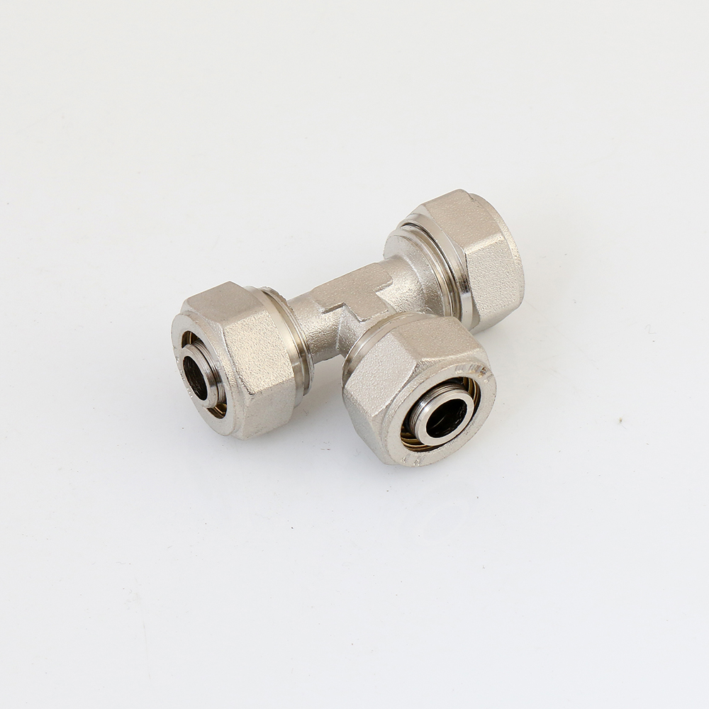 Brass compression fittings for pex-al-pex pipe