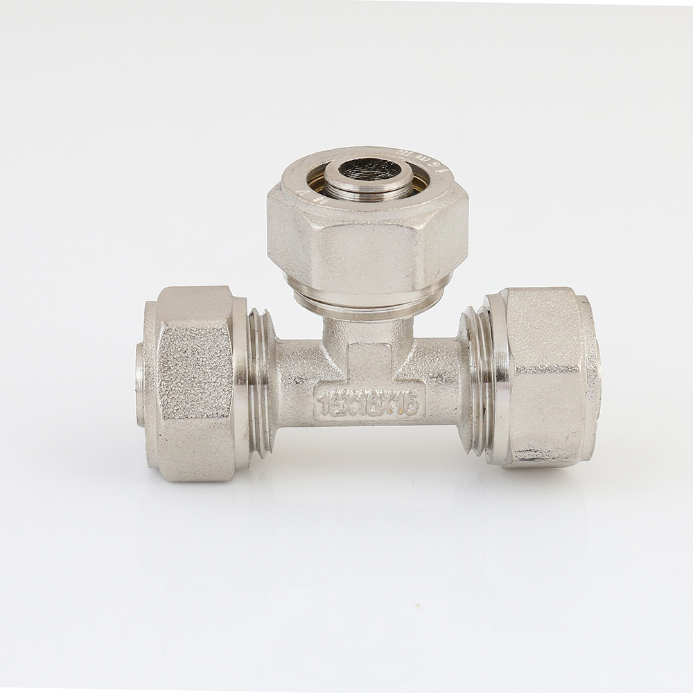 Brass compression fittings for pex-al-pex pipe
